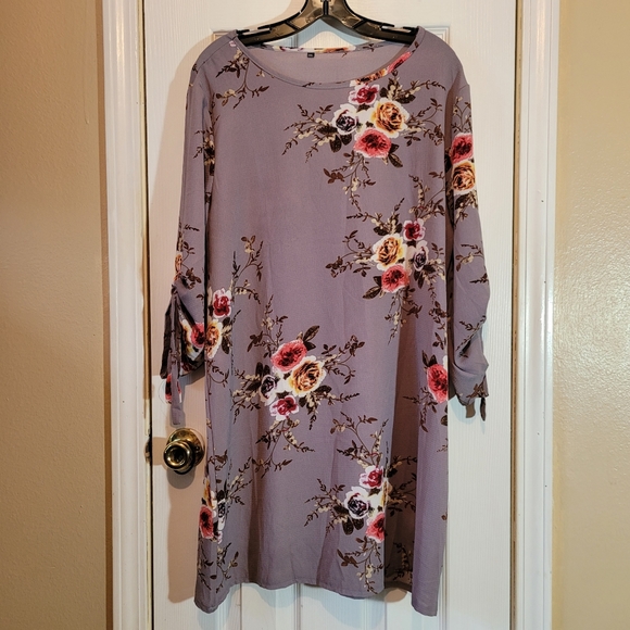 SUMMER FLORAL PRINT DRESS - Picture 2 of 11